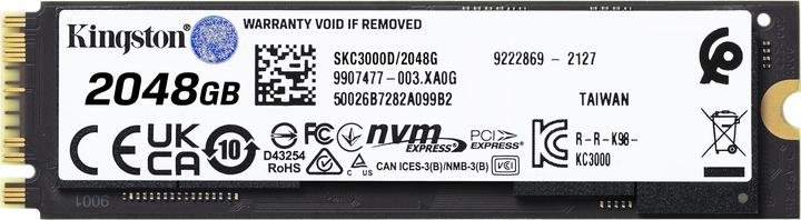 Produktbild Kingston KC3000 (2048 GB, M.2 2280)
