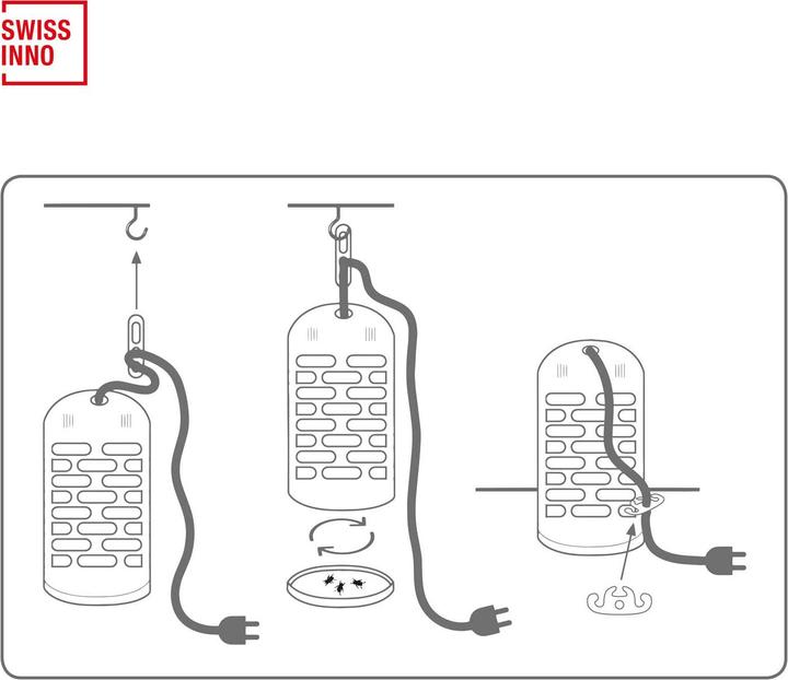 Produktbild Swissinno Elektrischer Insekten-Falle LED 3 Watt