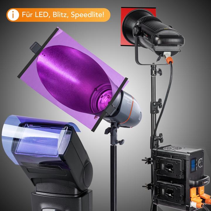 Actual product image Walimex Colour filter set (Colour foil)