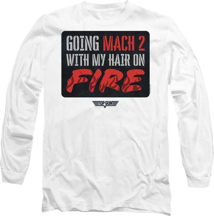 Produktbild Top Gun Mach 2 Hair On Fire TShirt (M)