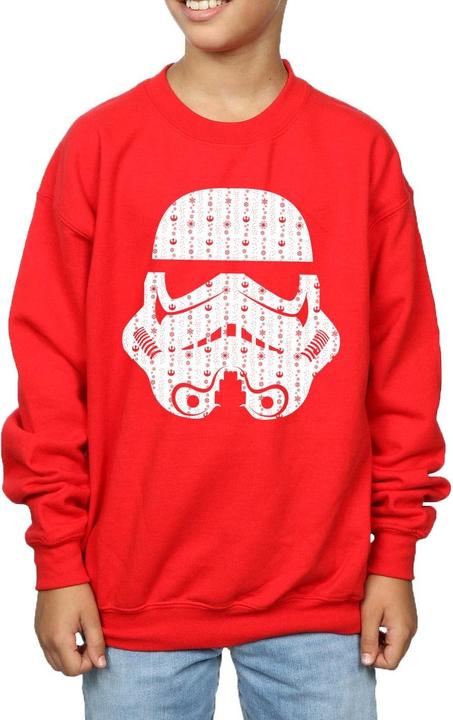 Immagine prodotto Star Wars Christmas Stormtrooper Helmet Felpa Ragazzi (128)