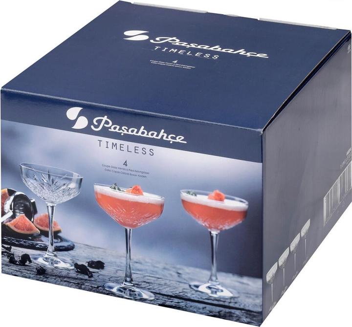 Immagine prodotto Pasabahce Senza tempo (25 cl, 4 Occhiali, Bicchieri da champagne)
