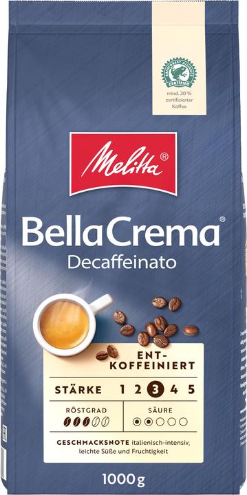 Melitta Kaffeebohnen Bella Crema Decaffeinato (1010 g)