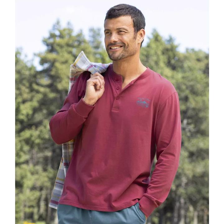 Immagine prodotto Atlas For Men Maglietta uomo con collo a bottone (confezione da 2) (L)