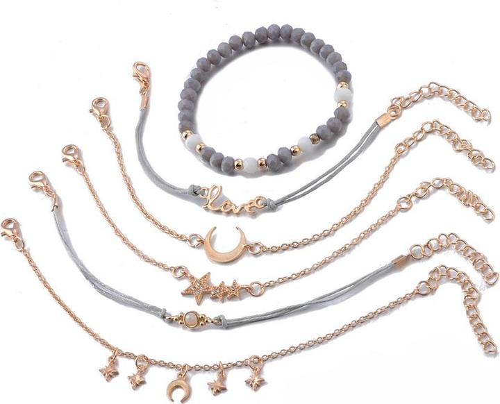 Image du produit Heideman Multi Bracelet doré (100% acier inoxydable)