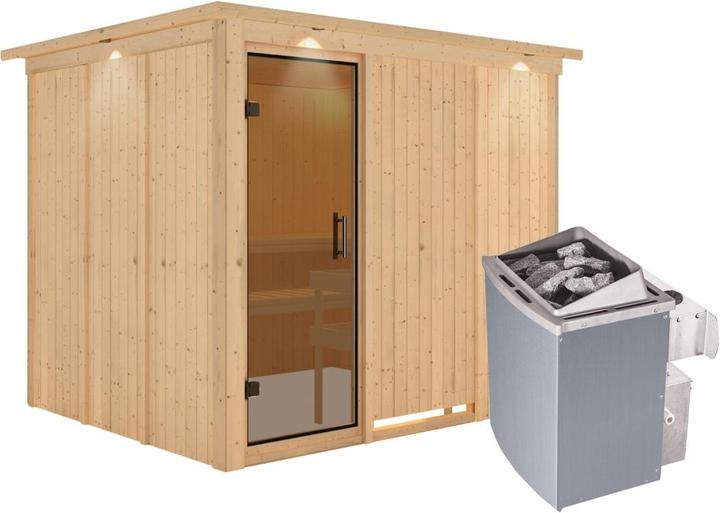 Produktbild Karibu Gobin mit Dachkranz (9 KW interne Steuerung)