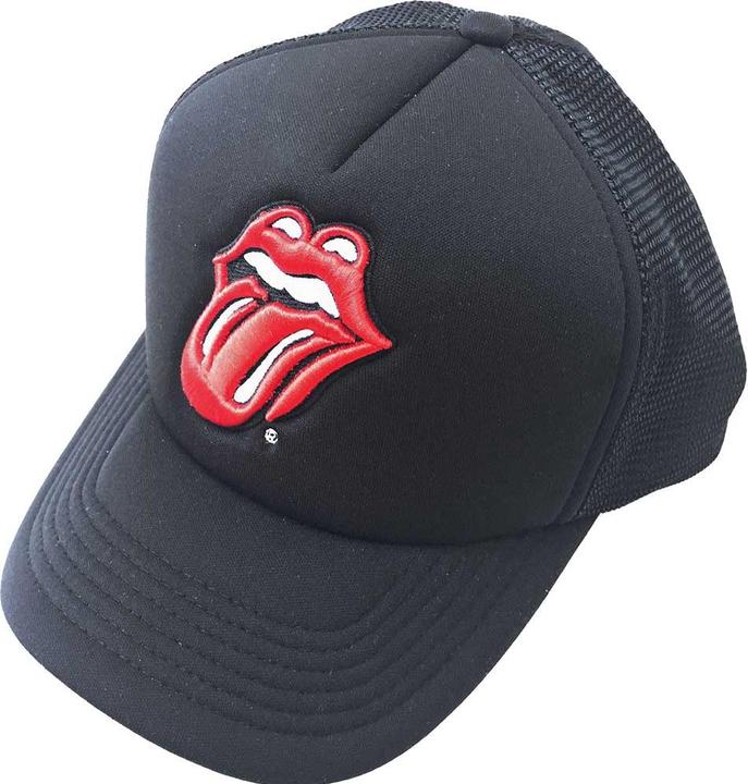 Image du produit The Rolling Stones Casquette Rolling Stones Classic Tongue Black Mesh-Back