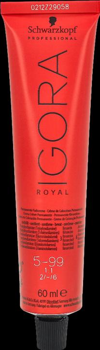 Produktbild Schwarzkopf Professional Igora Royal (5-99 Hellbraun Violett Extra)