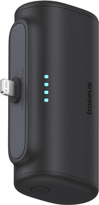Actual product image Baseus Powerbank OS-Baseus Compact IP 5000mAh 20W (black) (5000 mAh, 20 W, 20 Wh)