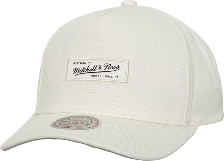 Mitchell & Ness Snapback Cap - Brand Logo Patch beige (One Size)
