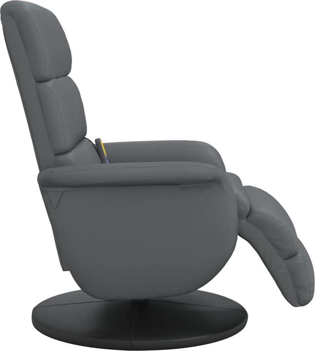 Produktbild VidaXL Massagesessel mit Fussteil Grau Kunstleder,Farbe