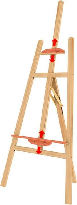 I Am Creative Chevalet en bois Atelier Support 175cm