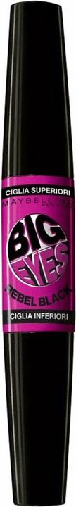 Produktbild Maybelline New York Mascara Volum' Express Big Eyes Black 5.1 + 4.6ml (Rebel Intense Black)
