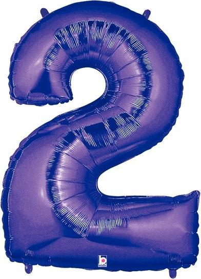 Actual product image Betallic Megaloon 2 Glitz Foil Balloon (1 x)