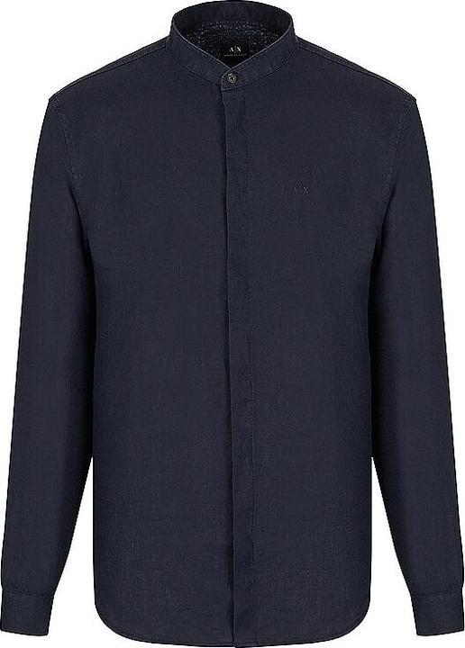 Actual product image Armani Exchange Linen Shirt Regular Fit (L)