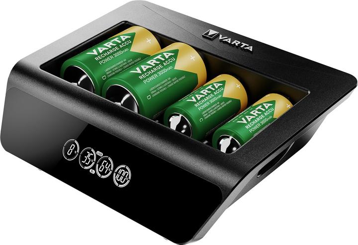 Produktbild Varta LCD Universal Charger+ (1 Stk., 9V Block, D, C, AA, AAA, Ladegerät ohne Akku)