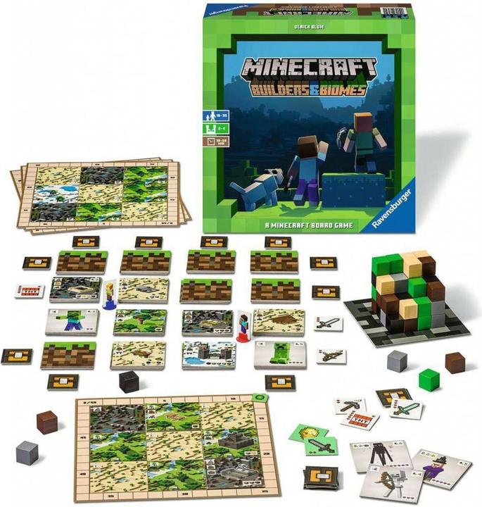 Produktbild Ravensburger Minecraft Builders & Biomes (Deutsch, Englisch, Italienisch, Französisch)