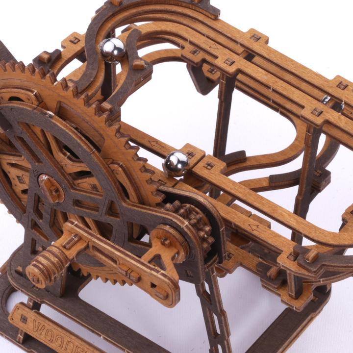 Actual product image WoodenCity WOODEN CITY 3D Holzpuzzle BALL RAILWAY mini 147 Teile