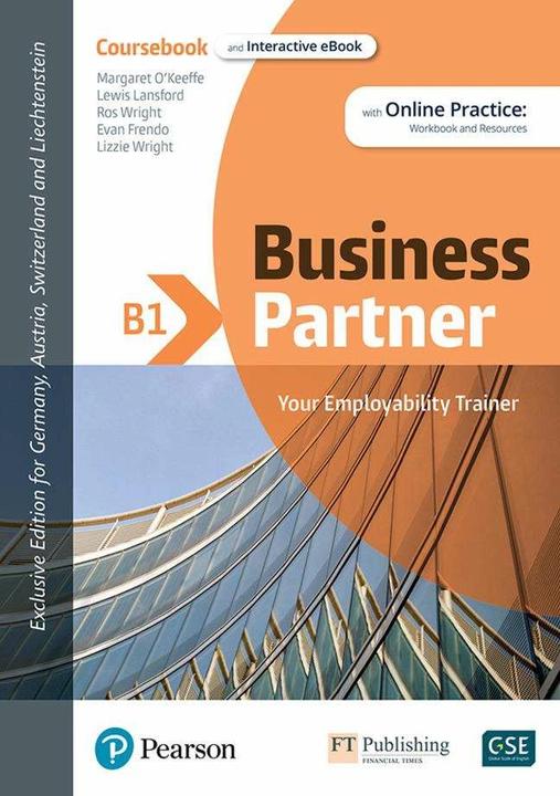 Image du produit Business Partner B1 Coursebook (Anglais, Margaret O'Keeffe, Lewis Lansford, Jonathan Marks, Lizzie Wright, Evan Frendo, Ros Wright, 2022)