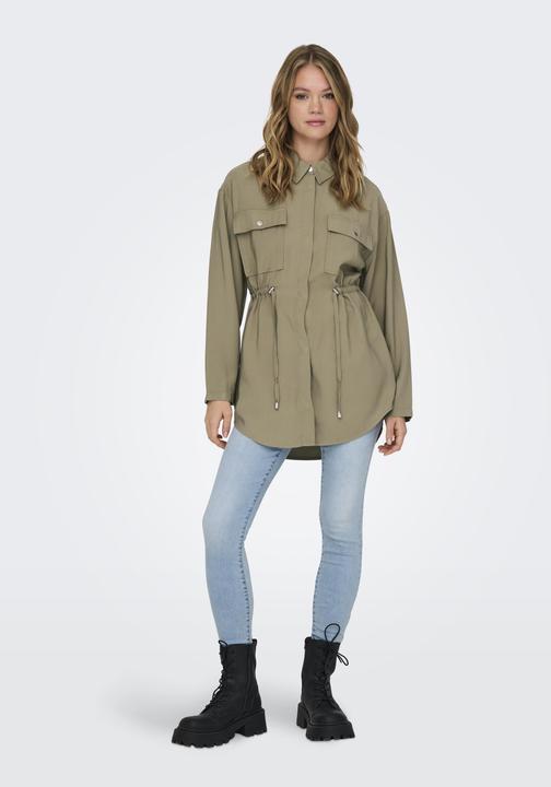 Actual product image Only Fly-away collar coat jacket (XXL)