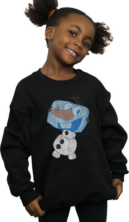 Immagine prodotto Disney Frozen Olaf Ice Cube Felpa Ragazze (128)
