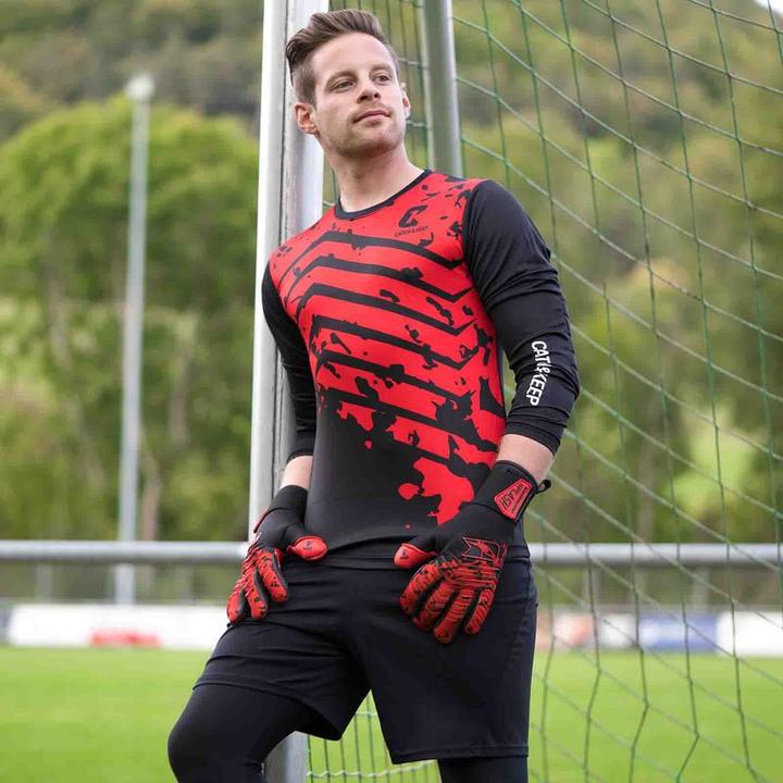 Image du produit Catch & Keep Maillot de gardien de but Adulte Enfant Football Jersey Maillot de gardien de but Haut de football (140)