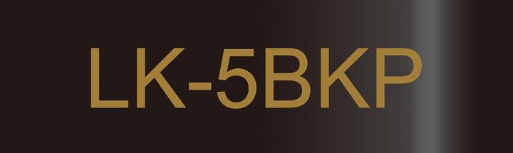 Produktbild Epson Metallic Black/Gold 18mm LK-5BKP (1.80 cm, Schwarz)