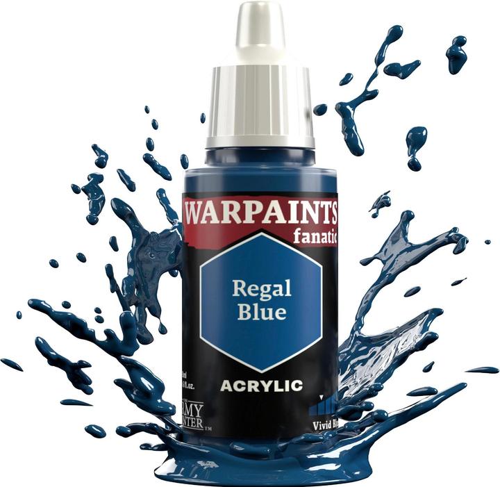Actual product image The Army Painter Colour Warpaints Fanatic: Regal Blue 18 ml