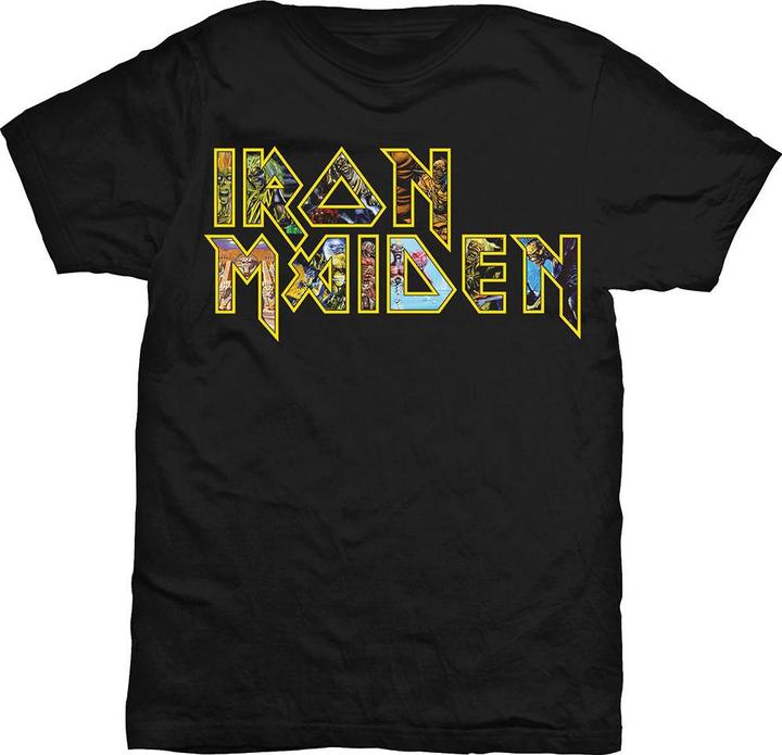 Iron Maiden Eddie Logo Mens