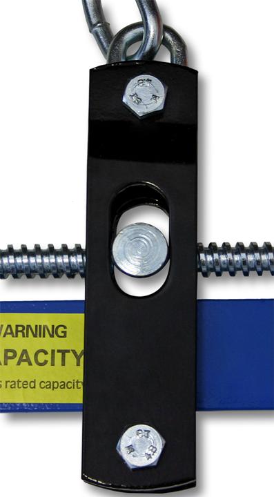 Image du produit Wiltec 750kg Balancier pour Grues d'atelier Levage par Chaînes ou Câbles Garage (340 mm)