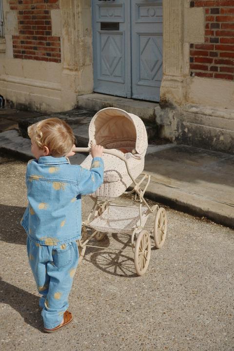 Actual product image Konges Slojd Tulle Puppenwagen (Pram) Fairy Etoile Sangria