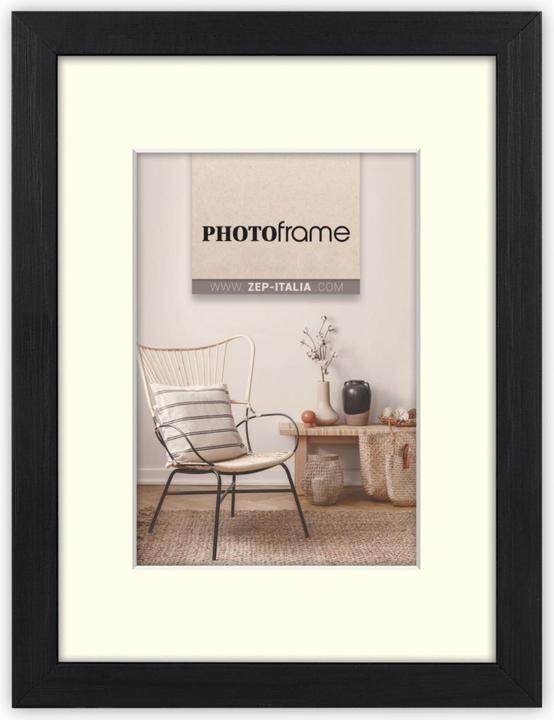 Image du produit ZEP Cadre photo V4557B Malmo Black 9x13 / 13x18 cm (13 x 18 cm, 9 x 13 cm)