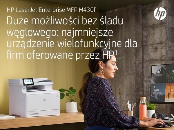 Actual product image HP LaserJet Enterprise MFP M430f (Laser, Black and white)