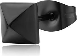 Produktbild Sagapo S'Agapo Black Steel Single Earring Snap Snp26