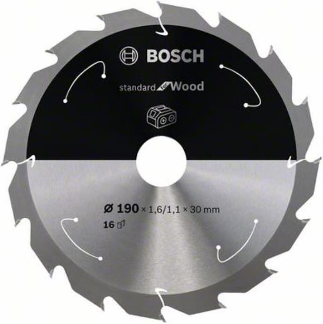 Actual product image Bosch Professional Zubehör PRO Wood cordless circular saw blade, 190 x 1.6 x 30 mm