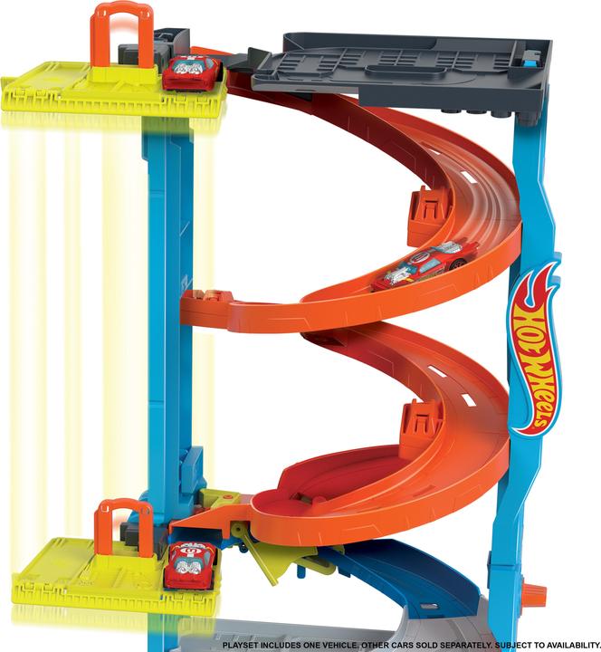 Produktbild Hot Wheels City 2-in-1-Rennturm Spielset