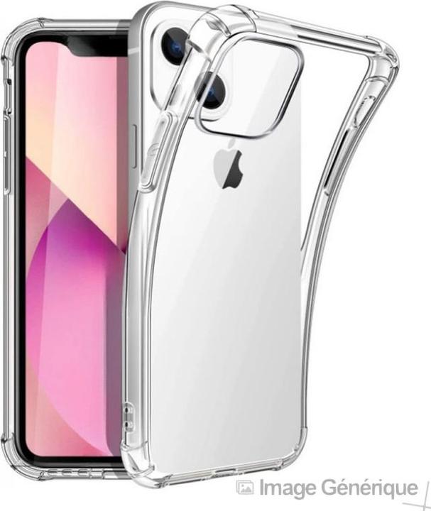 Actual product image OEM Iphone 15 Silicone Case (0.5mm, Clear) In Bulk (iPhone 15)