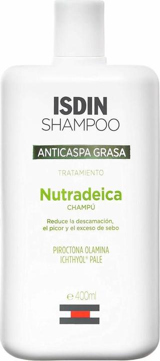 Isdin Nutradeica Fett Schuppen Shampoo 400ml (400 ml, Flüssiges Shampoo)