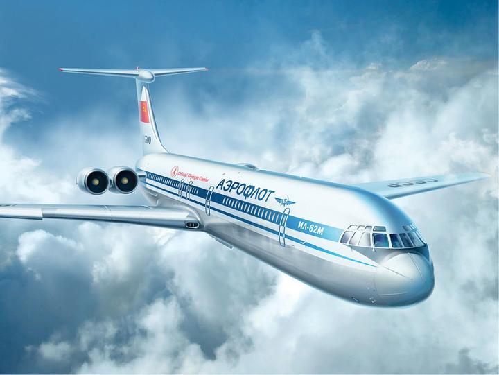 Produktbild ICM Ilyushin-62M, Soviet Passenger Aircraft
