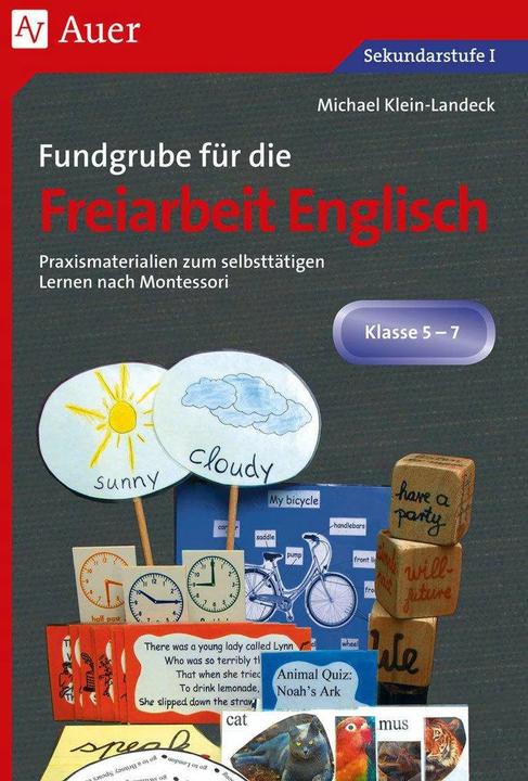 Produktbild Fundgrube für die Freiarbeit Englisch (Deutsch, Michael Klein-Landeck, 2022)
