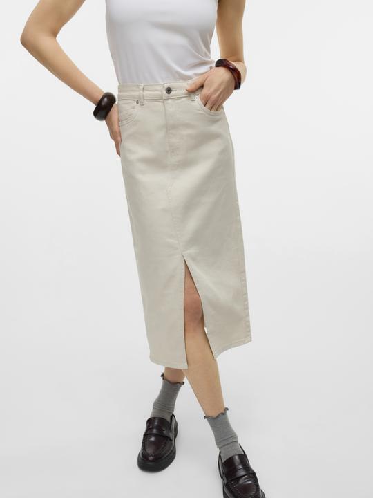 Produktbild Vero Moda VMVERI Hohe Taille Midirock Jeansrock (M)