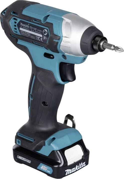 Actual product image Makita TD110DSMJ cordless impact wrench (Rechargeable battery operated)