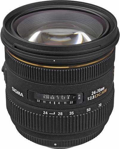 Image du produit Sigma 24-70mm F2,8 IF EX DG HSM Nikon (Nikon F, Plein format)