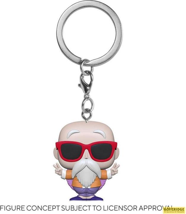 Funko Portachiavi Pop! Dragon Ball Z Master Roshi Peace