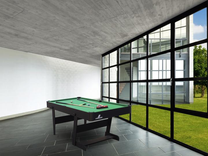 Image du produit Cougar Table de billard pliable Hustle L (144 x 68 cm)