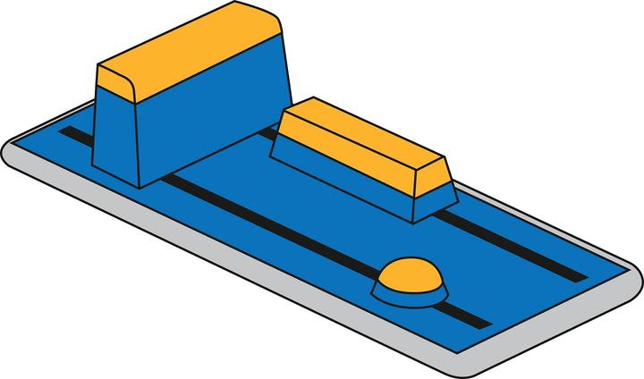 Actual product image Reivo Jumping table Rinogym