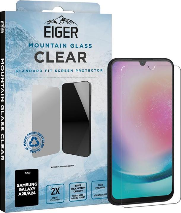 Image du produit Eiger Mountain Glass Clear (1 pièce(s), Samsung Galaxy A25 5G)