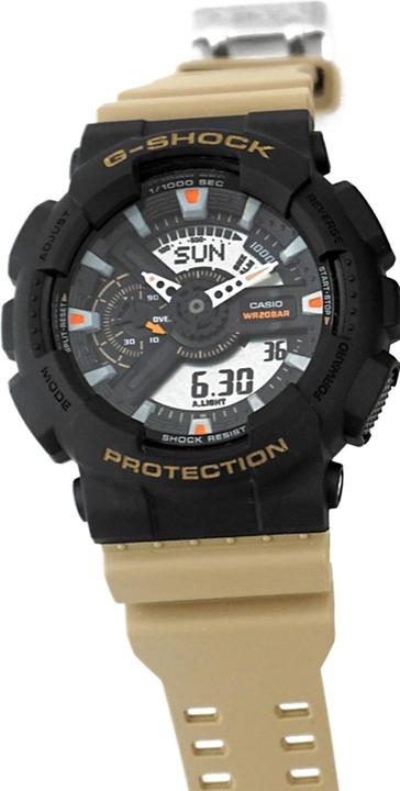 Produktbild Casio GA-110TU-1A5ER (Digitaluhr, Analoguhr, 51 mm)