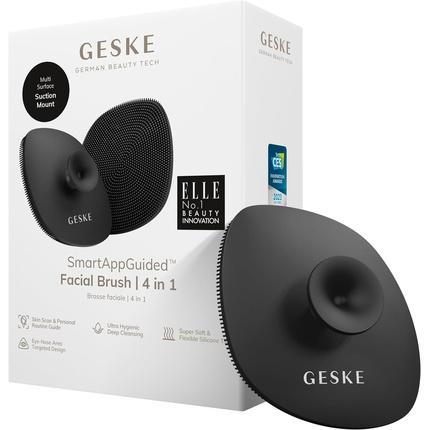 Produktbild Konjac Sponge Szczoteczka do czyszczenia twarzy 4w1 z uchwytem Geske z Aplikacją (szary)