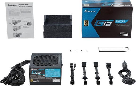 Image du produit Seasonic G12 GM-750 NEW 750W ATX3.0 (750 W)